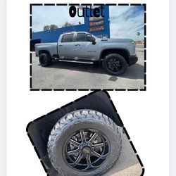 YOUR ONE-STOP SHOP FOR WHEELS & TIRES! 🛠️ ​From street sleek to off-road beast, we do it all at Phoenix Tires & Wheels Outlet! ​🛻 Truck Lifts & Leve