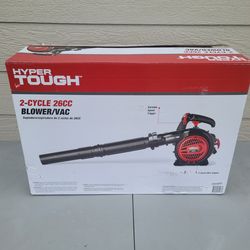 Hyper Tough 26CC 2-Cycle Gas Blower and Vacuum, 400CFM 150MPH