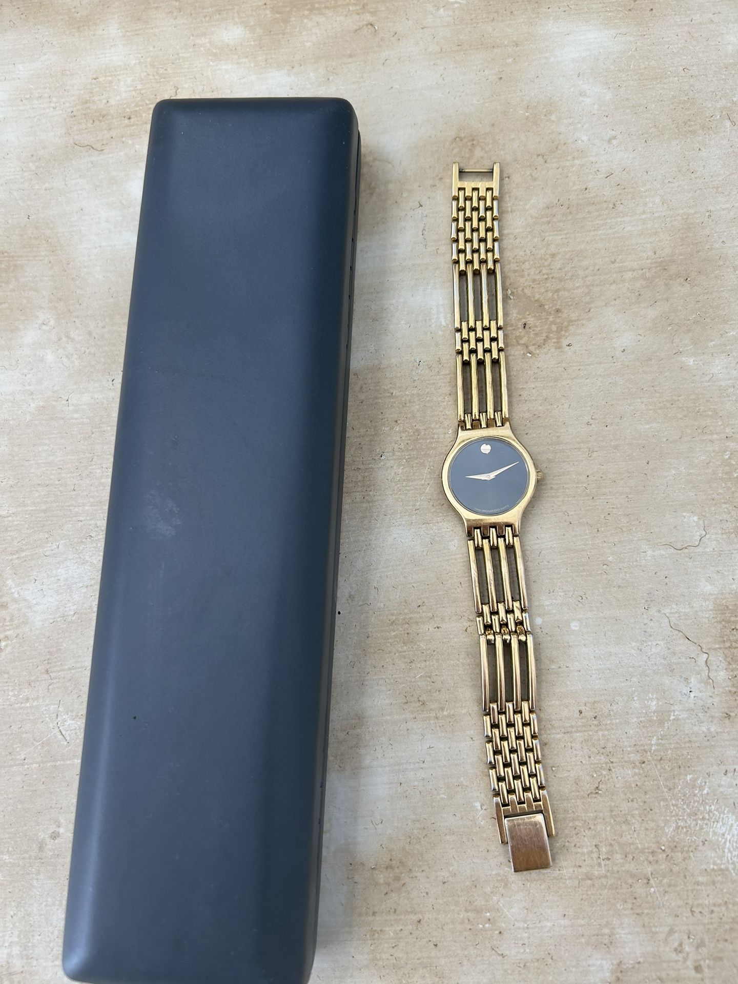 Ladies Movado Steel Museum Watch