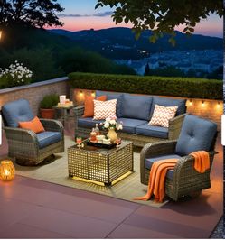 Patio furniture set outdoor new in the box