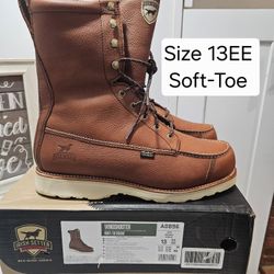 Red Wings Irish Setter Soft Toe Boots Size 13EE 
