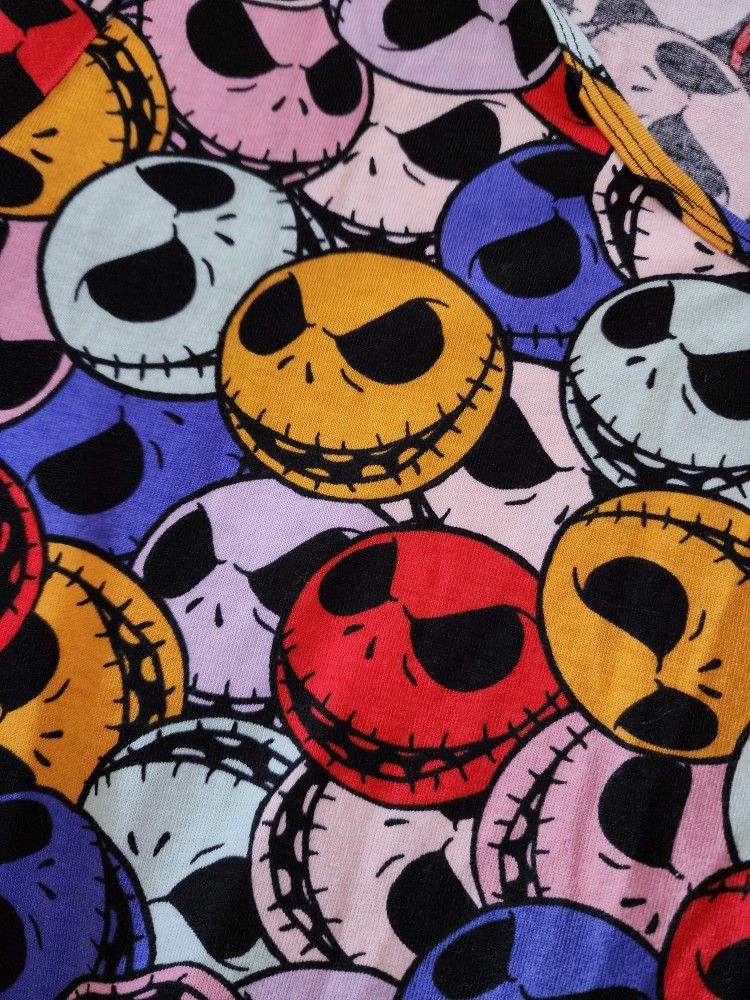 Lularoe Perfect T HALLOWEEN XS Jack Skellington