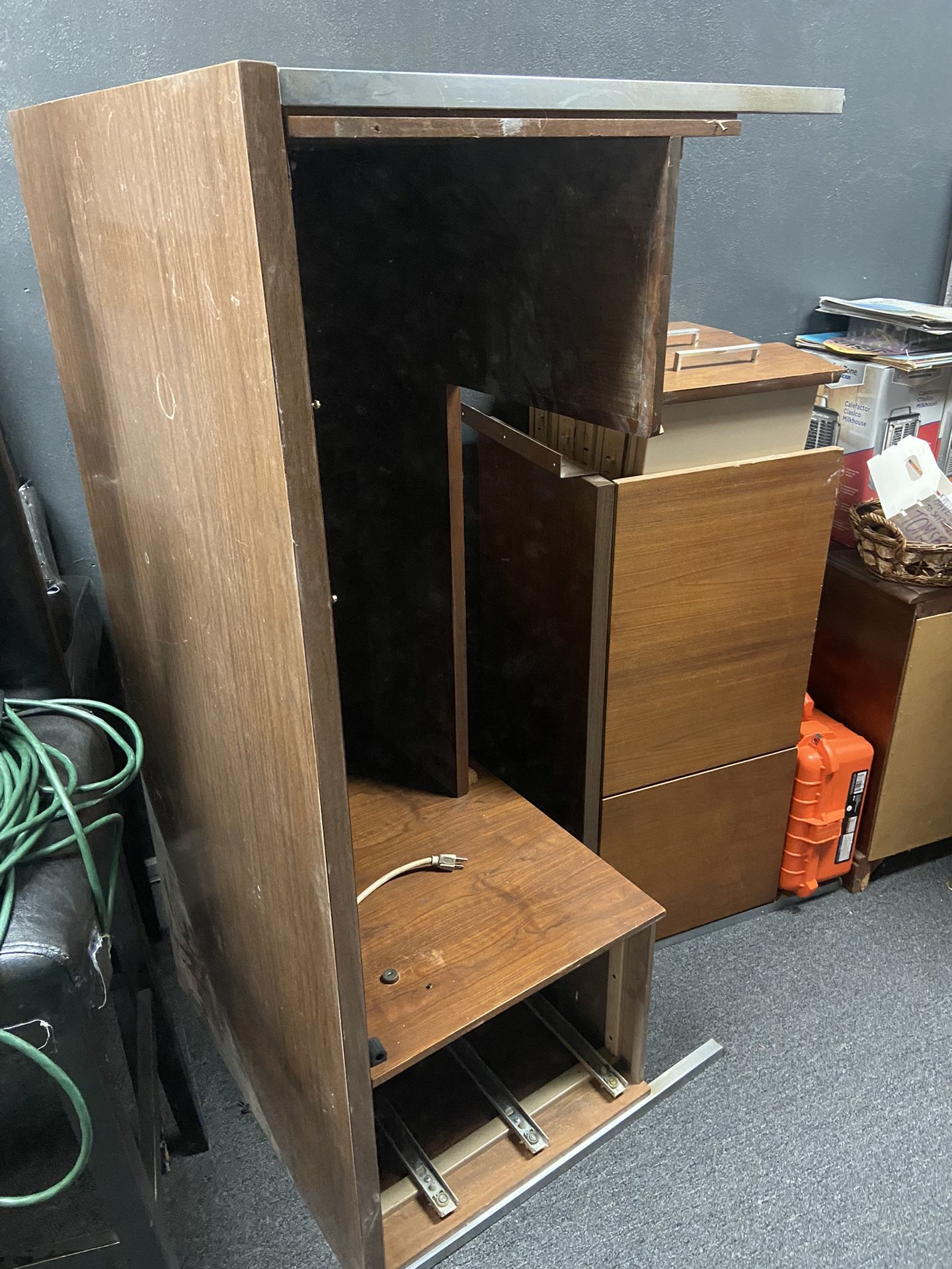 Wooden L-Shape Office Desk