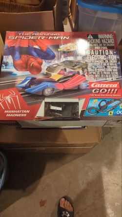 Spider Man Race Track Glo In The Dark