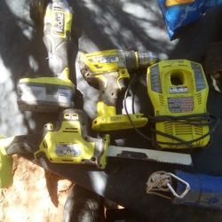 Ryobi One Plus Set 