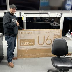 65 Hisense ULED U6HF 4K Smart Tv