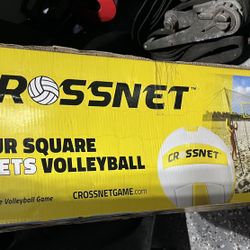 Cross Net volleyball