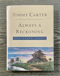 Jimmy Carter “Aways a Reckoning” 1995 Signed