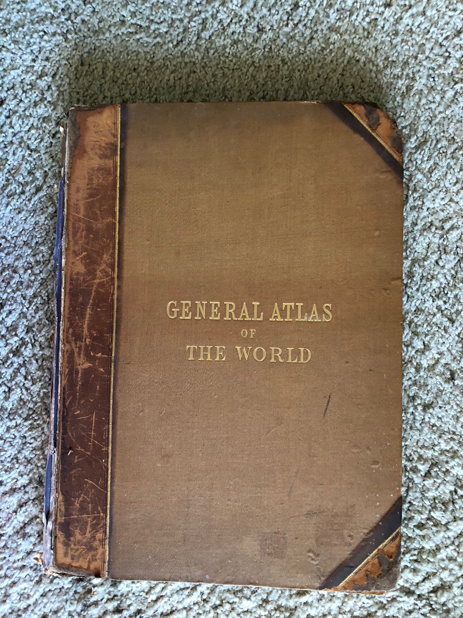 General Atlas Of The World, 1859, Adam and Charles Black, Edinburgh.