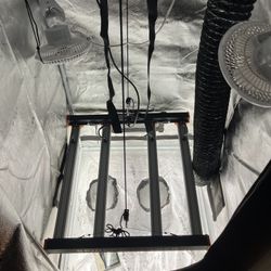 27x27x60” Grow Tent And Accessories