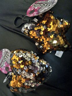 Sequin Fidget Toys Keychains