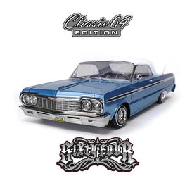 Redcat SixtyFour 1:10 RTR Electric RWD Brushed Lowrider Chevy Impala Blue/White