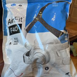 Airfit F40 Full Face Mask - Large - CPAP