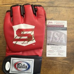 Nick Diaz Signed Glove