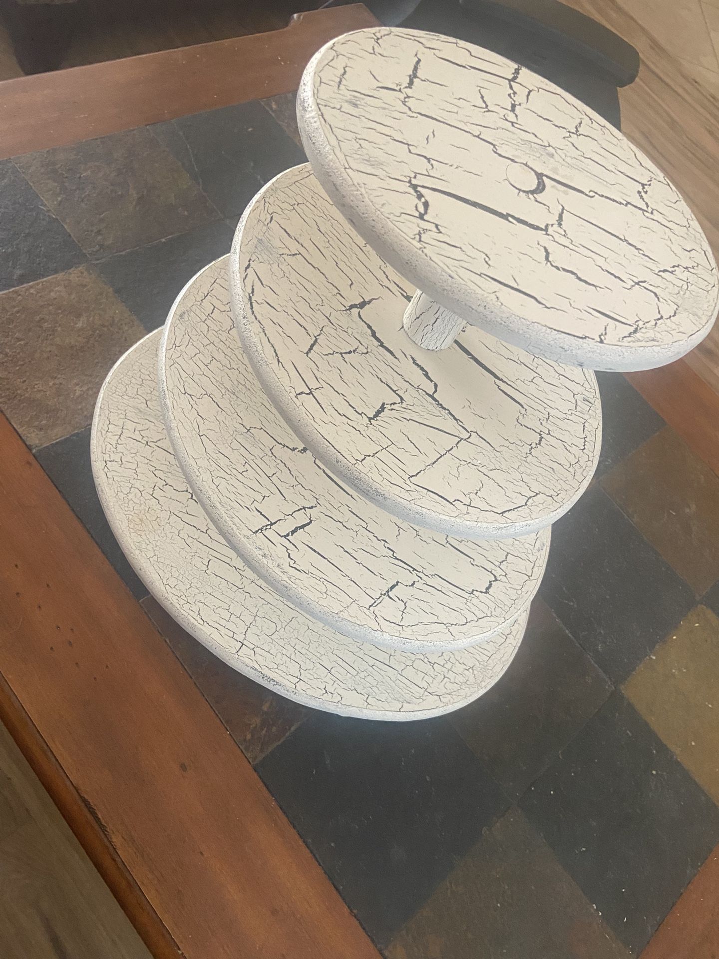 Shabby chic tiered Serving/display Piece