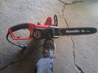 Homesite 14 in  ELECTRIC  chainsaw