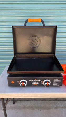 Blackstone 22" Flat Top Griddle Bbq Grill W/  Travel Bag+Exras