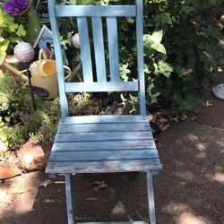 Cute Wooden Folding Chair 