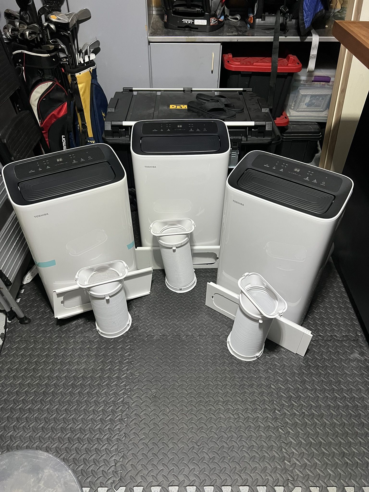 Toshiba 10,000 BTU Portable A/C Units 