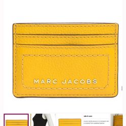 Marc Jacobs Leather Cardholder
