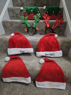 Christmas Hats, Reindeer Ears, Elfs 