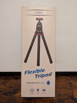 Flexible Tripod with Bluetooth Remote 