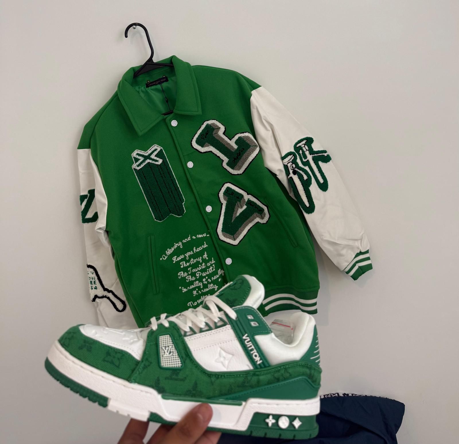 Louis Vuitton Shoes+Varisty Jacket 