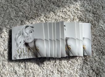 GUESS Gold Women's Eau de Parfum 0.05 oz (1.52 ML) Vial Sample Splash (10 Pack!)