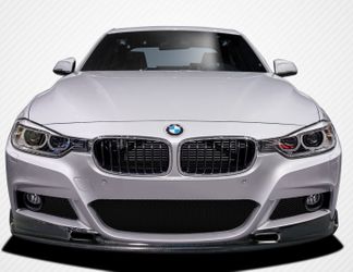 Blemished 2012-2018 BMW 3 Series F30 M Sport Carbon Creations Eros Version 1 Front Lip Under Air Dam Spoiler - 1 Piece