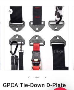 Jeep tie down plates
