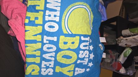 "Just A Boy Who Loves Tennis" T-shirt - Xl