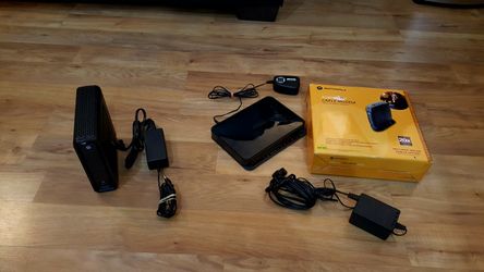 NEW CABLE MODEM + ROUTER BUNDLES