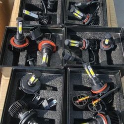 H11 H8 H9 9006 Hb3 9005 Hb4 H13 9007 H1 9004 H4 880 LED Bulbs Bombillas Focos Luces Chevy Gmc Ford Toyota Dodge Pontiac Chevrolet Honda Ram Jeep 