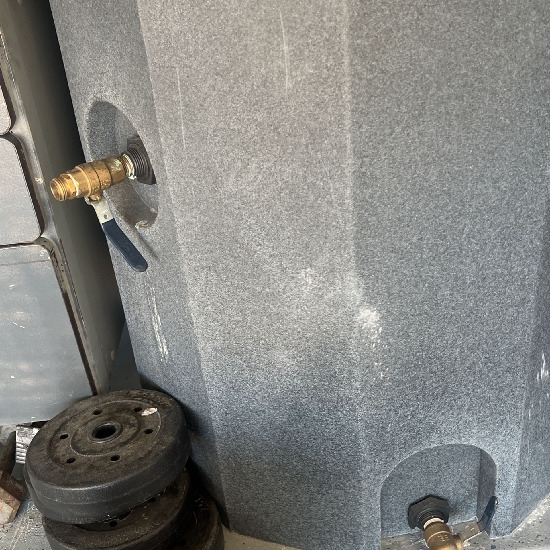 Water Storage tank Emergency prep Material handling