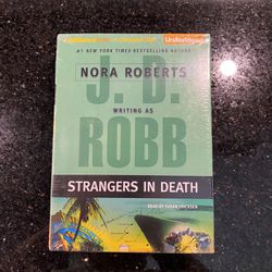 Nora Roberts Strangers In Death Audio Book on CDs Unabridged NEW