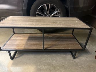 Industrial wooden and metal  Coffee Table