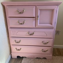 Pink Dresser