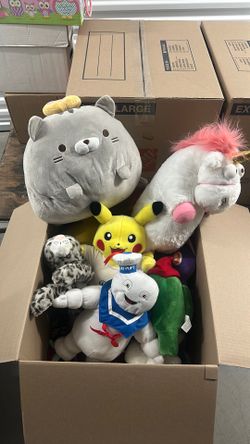 Plushies all sizes