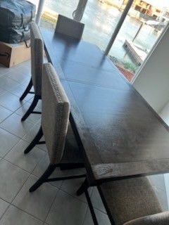 Leaving Cali Moving Sale - 8 Seater Dining Table w/Bench Seat.