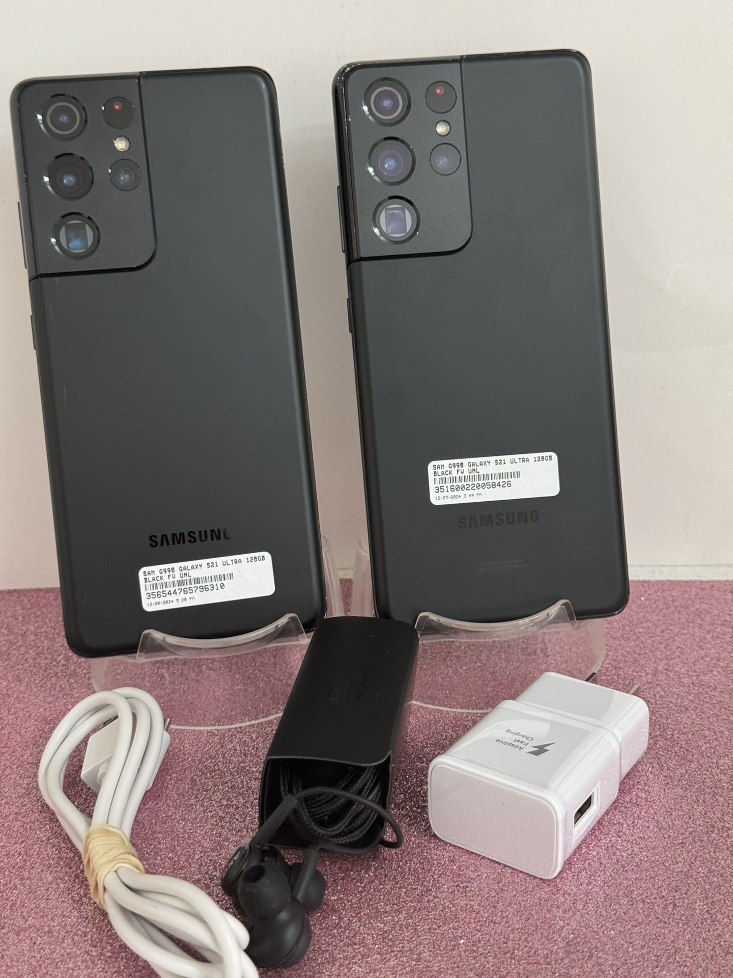 Samsung Galaxy S21 Ultra 5g (128gb) Black UNLOCKED