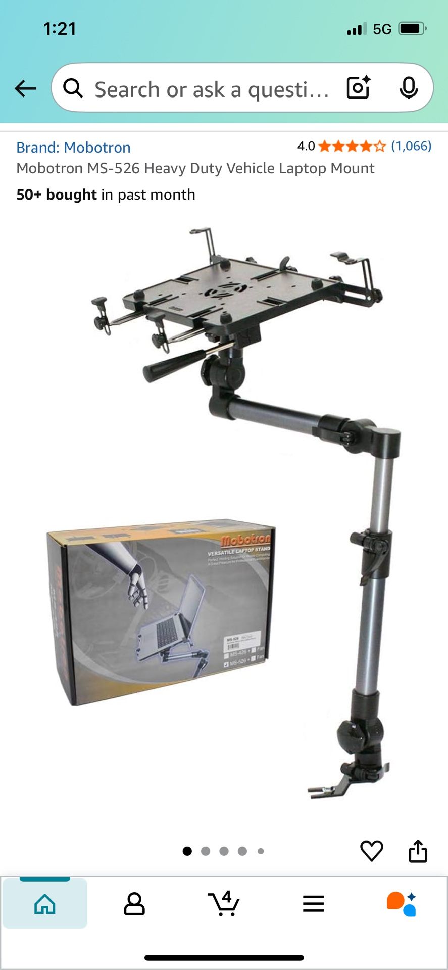 Compute/ipad Car Mount! NEVER USED!