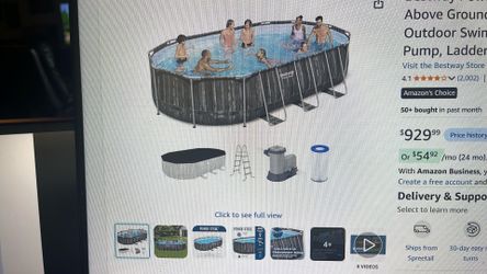 Bestway Oval Above Ground Pool