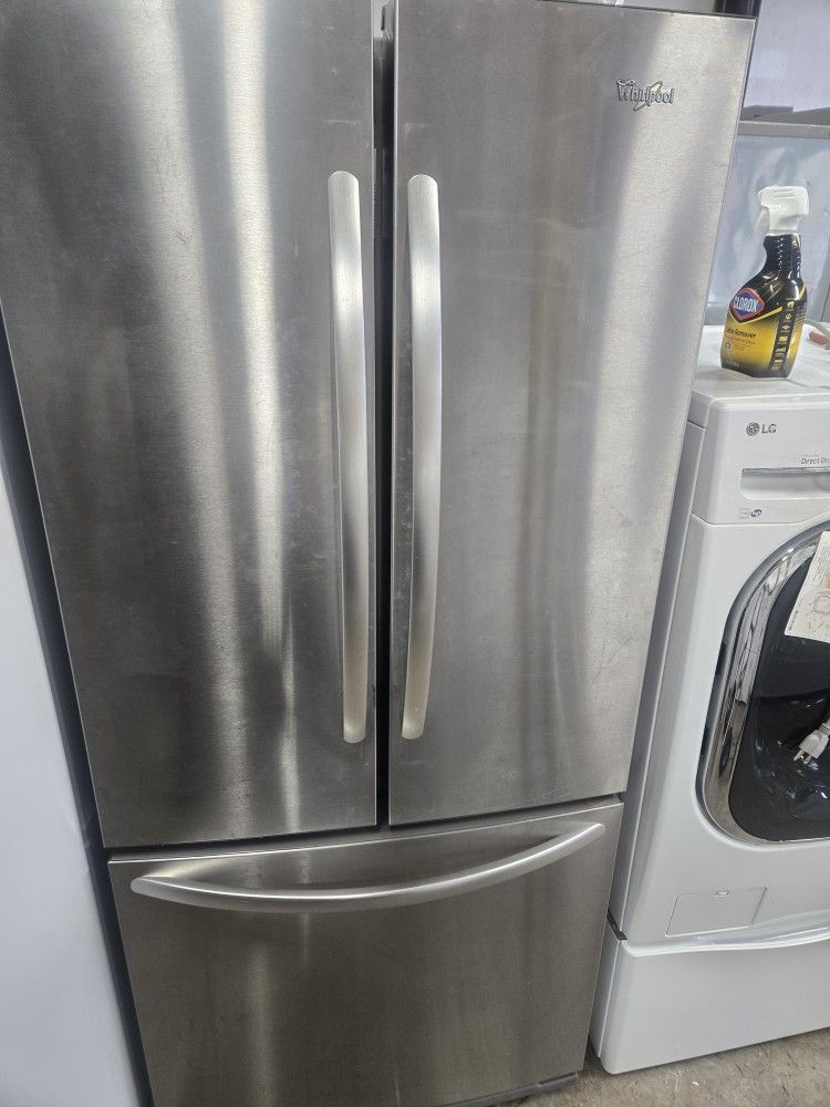 Kitchen Stainless Steel Fridge Bottom Freezer 30w