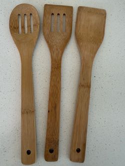 Bamboo Wooden Kitchen Utensil Set of 3