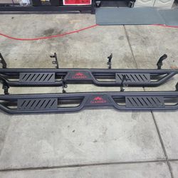 Steel Running Boards For 2019-2026 Chevy Silverado 1500 Crew Cab