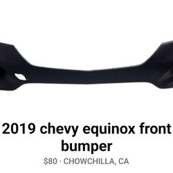 2019 Chevy Equinox  Bumper