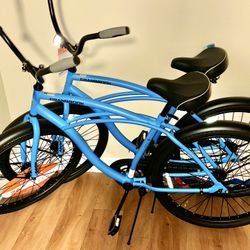 Huffy 26'' Cranbrook Blue Cruiser Bike