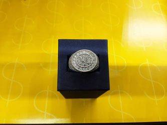 Men's Ring - Silver 10.8 grams Size 8