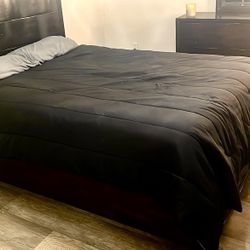 Queen Size Bed Frame With Storage