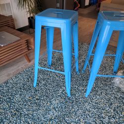 Set Of Four Bar Stools 